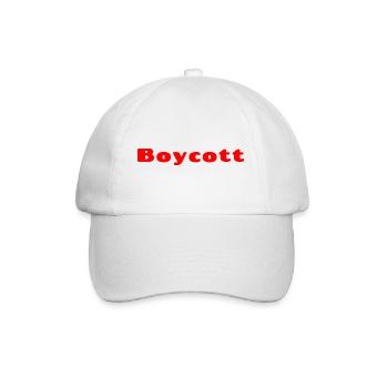 Red boycott - Baseball Cap - white/white - Front