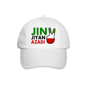jin jiyan azadi women life freedom - Casquette classique - blanc/blanc - Devant