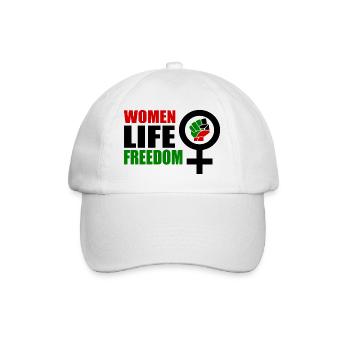 Women life freedom - Casquette classique - blanc/blanc - Devant