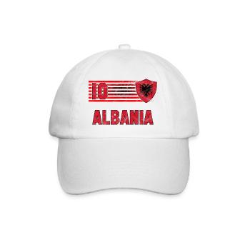Albania Football Team - Baseball Cap - white/white - Front