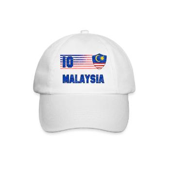 Malaysia Football Team - Baseball Cap - white/white - Front