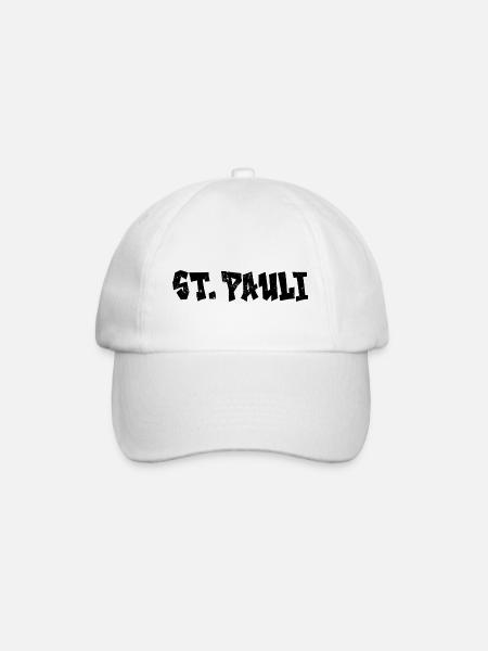 St. Pauli - Baseballkappe - Weiß/Weiß