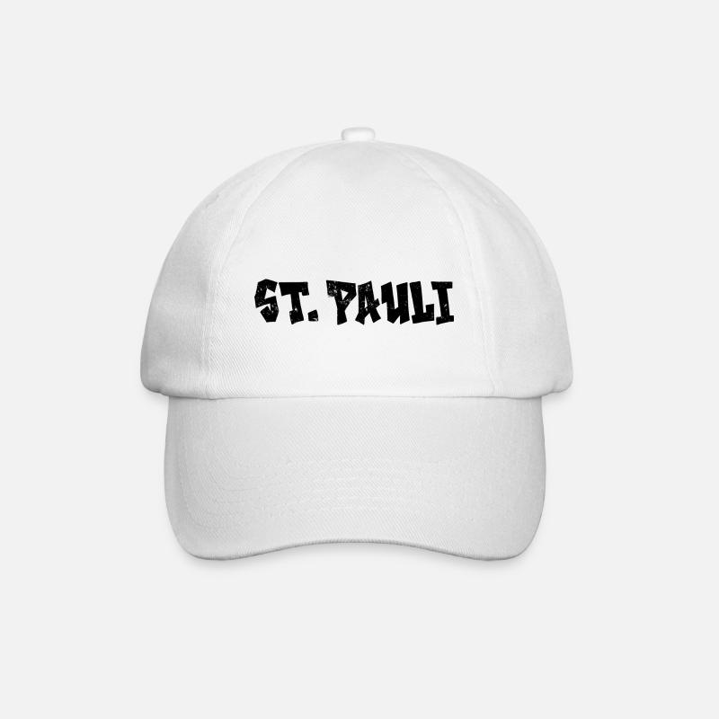 St. Pauli - Baseballkappe - Weiß/Weiß