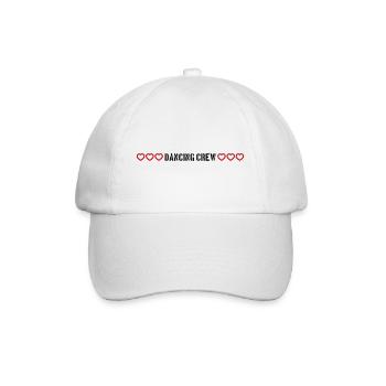 Coeurs de l’équipe de danse - Casquette classique - blanc/blanc - Devant