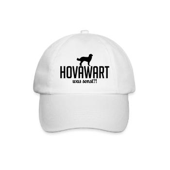 HOVAWART was sonst Hunde Spruch Hunde Wilsigns - Baseballkappe - Weiß/Weiß - Vorne