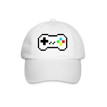 Contrôle des pixels - Casquette classique - blanc/blanc - Devant