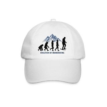 Schneeschuhwandern Winter Schneeschuhwandern Evolution - Baseballkappe - Weiß/Weiß - Vorne