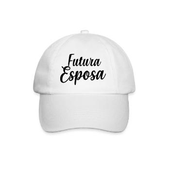 Futura Esposa Engagement Bridal Shower Wedding - Baseball Cap - white/white - Front
