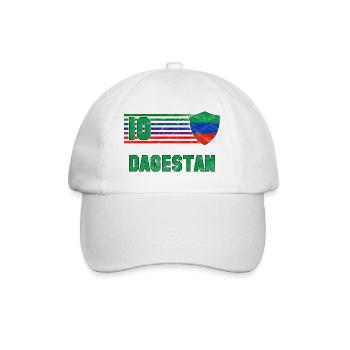 Équipe du Daghestan de football - Casquette classique - blanc/blanc - Devant