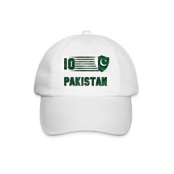 Pakistan Football Team - Baseball Cap - white/white - Front