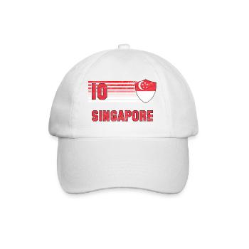 Singapore Football Team - Baseball Cap - white/white - Front