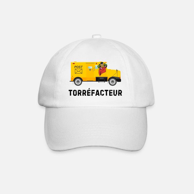 torréfacteur - Casquette classique - blanc/blanc