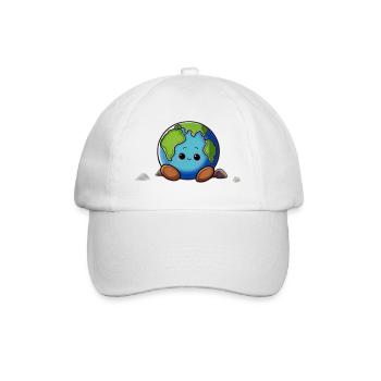 Terre de bande dessinée - Casquette classique - blanc/blanc - Devant