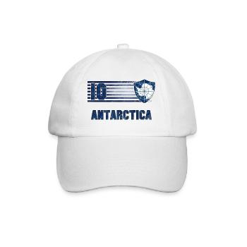 Équipe de football de l’Antarctique - Casquette classique - blanc/blanc - Devant