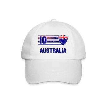 Australia Football Team - Baseball Cap - white/white - Front