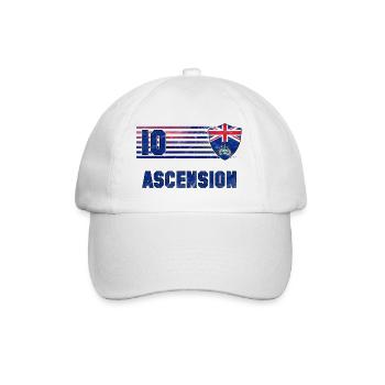 Équipe de football de l’Ascension - Casquette classique - blanc/blanc - Devant