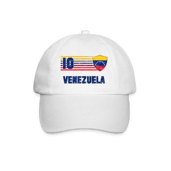 Venezuela Football Team - Baseball Cap - white/white - Front