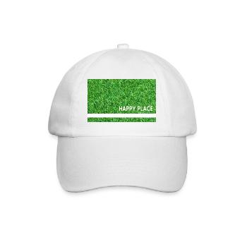 Hockey sur gazon Hockey Hockey Terrain de hockey sur gazon artificiel - Casquette classique - blanc/blanc - Devant