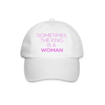 Woman King Girl Power "Girls Like" - Baseball Cap - white/white - Front