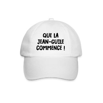 que la jean-guile commence - Casquette classique - blanc/blanc - Devant