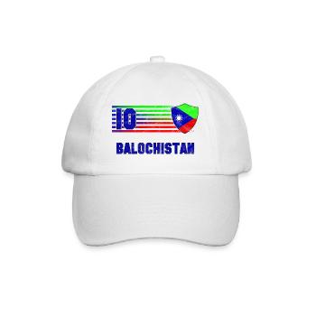 Balochistan Football Team - Baseball Cap - white/white - Front
