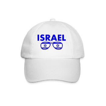 Israel - Baseball Cap - white/white - Front