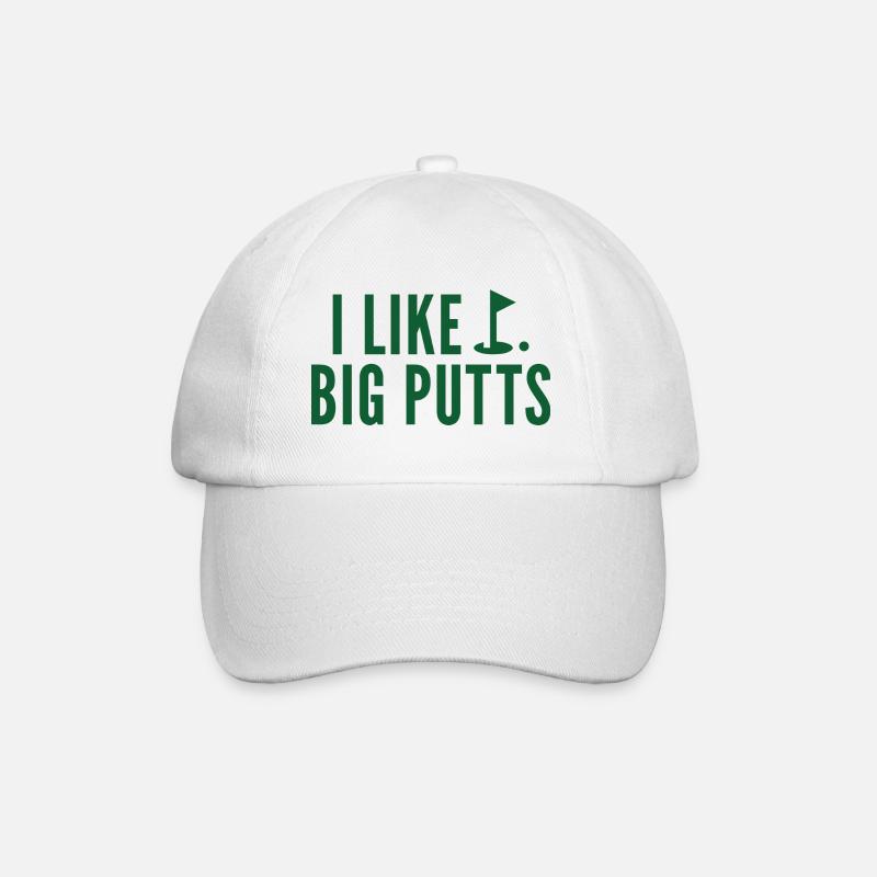 J’aime les gros putts - Casquette classique - blanc/blanc