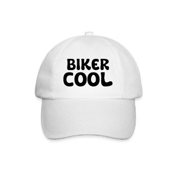 biker cool - Casquette classique - blanc/blanc - Devant