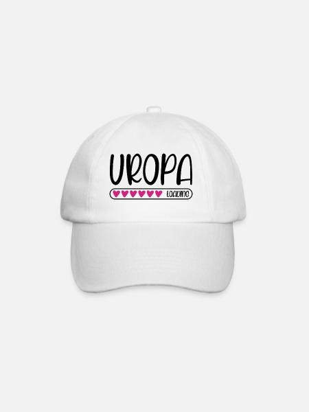 Uropa loading - Baseballkappe - Weiß/Weiß