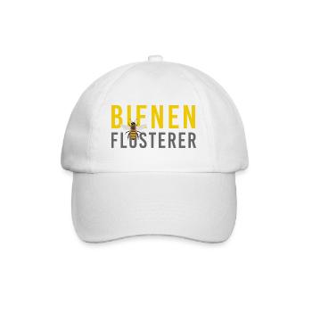 Bienenflüsterer Imker Imkerin bee honig - Baseballkappe - Weiß/Weiß - Vorne