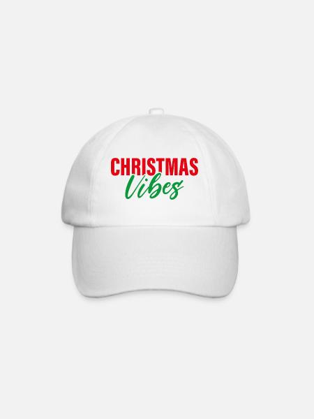 Weihnachtliche Stimmung - Baseballkappe - Weiß/Weiß