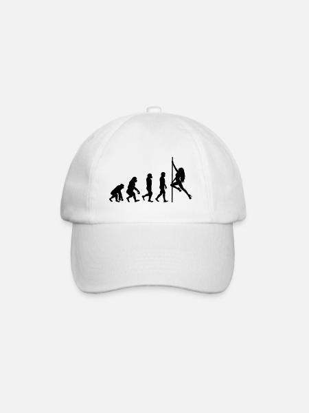 Pole Sport Dance Evolution Dancer Acrobatics - Casquette classique - blanc/blanc
