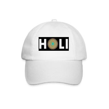 Holi Festival - Baseball Cap - white/white - Front