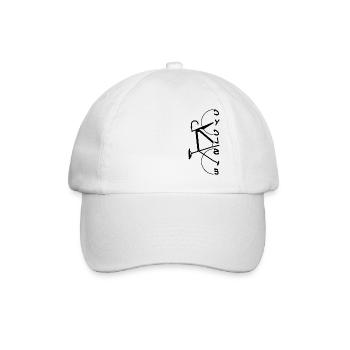 Cycling - Baseball Cap - white/white - Front