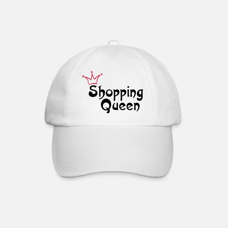 SHOPPING QUEEN - Baseballkappe - Weiß/Weiß