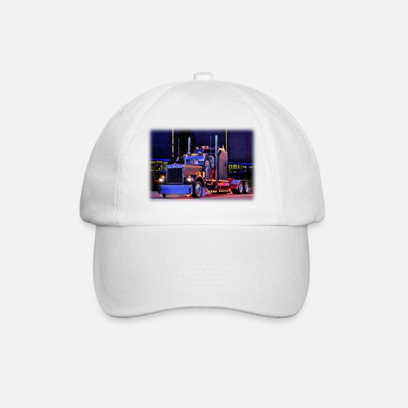 Kenworth W900 EXTHD - Baseball Cap - white/white
