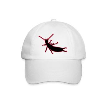 Les perce-oreilles (2 couleurs) vecteur - Casquette classique - blanc/blanc - Devant