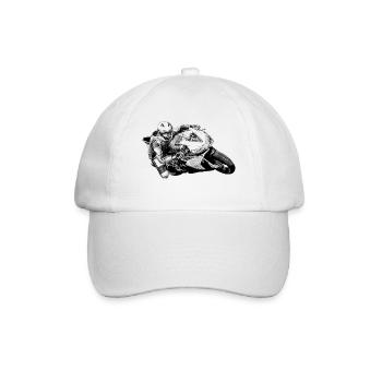 Motorcycle - Casquette classique - blanc/blanc - Devant