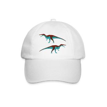 Baryonyx (Classic) - Baseball Cap - white/white - Front