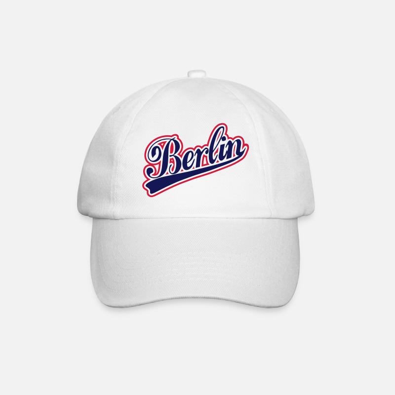 Berlin - Baseball Cap - white/white