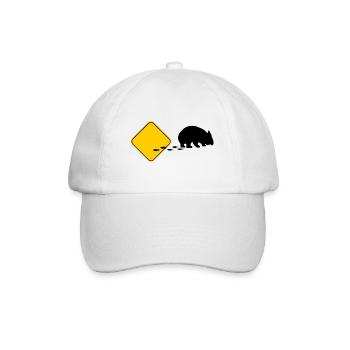 Wombat, Sortez! - Casquette classique - blanc/blanc - Devant