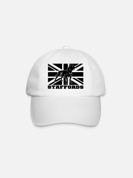 Stafford © - Baseball Cap - white/white