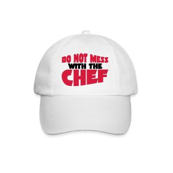 chef - Baseball Cap - white/white - Front