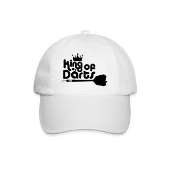Darts - Baseballkappe - Weiß/Weiß - Vorne