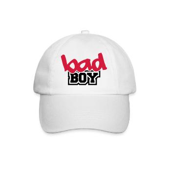 Bad Boy - Baseball Cap - white/white - Front