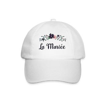 The Bride - Bucolic Collection -customizable - Baseball Cap - white/white - Front