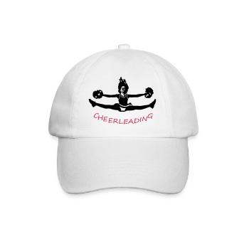 cheerleading - Casquette classique - blanc/blanc - Devant