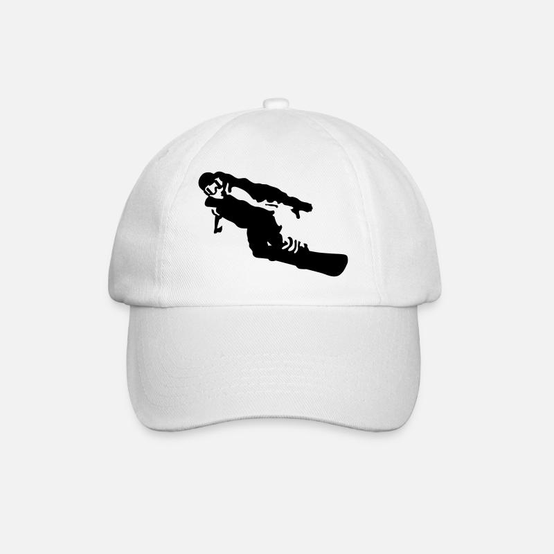 snowboarder - Casquette classique - blanc/blanc