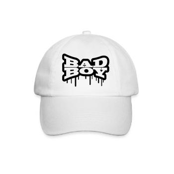 Bathroom graffiti boy bad boy - Baseball Cap - white/white - Front