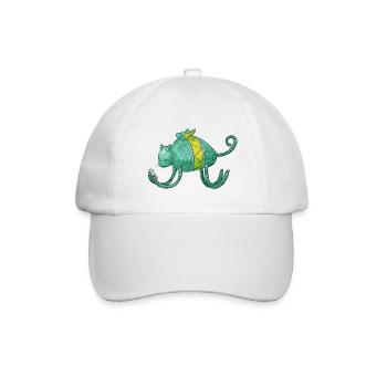 iCat - Baseball Cap - white/white - Front